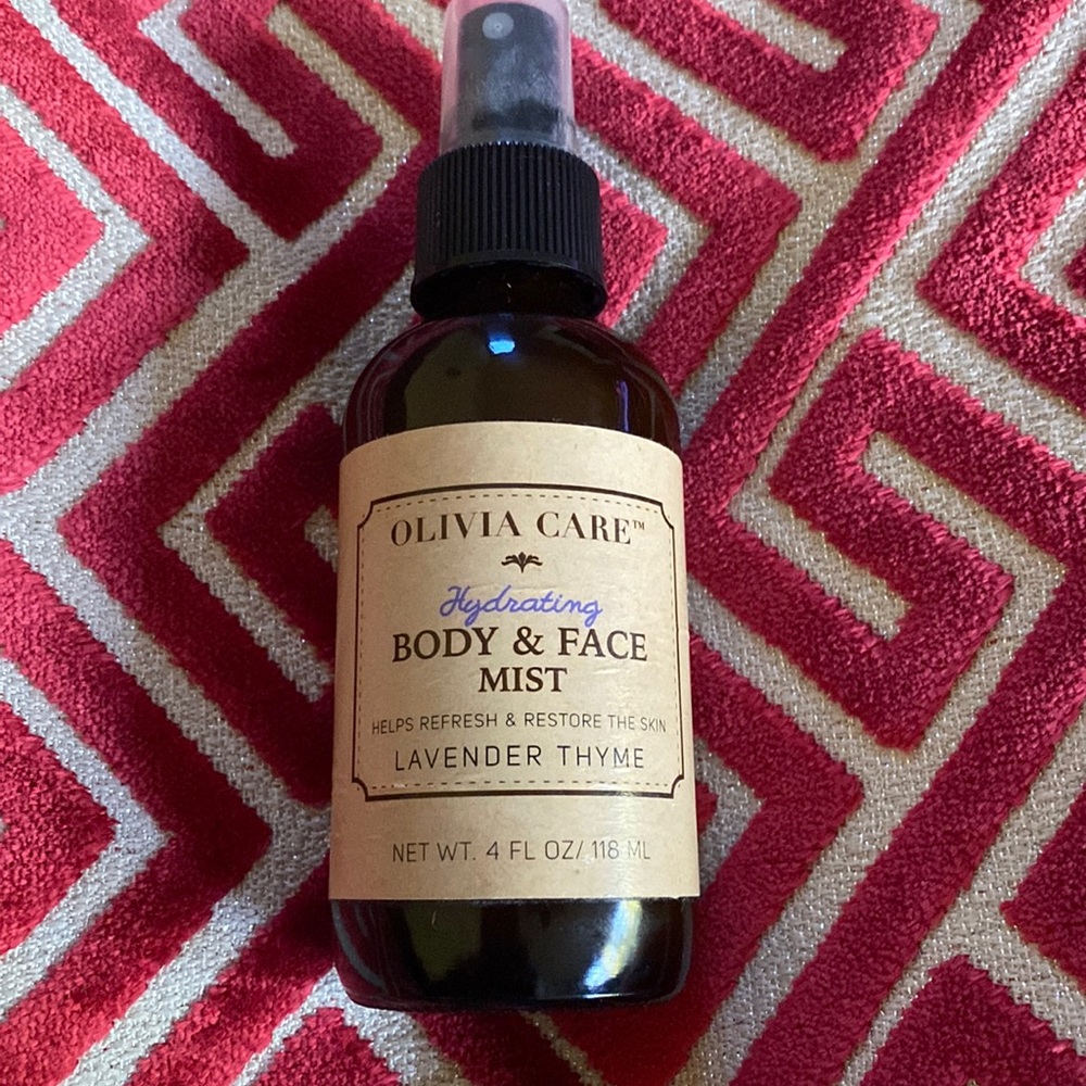 Olivia Care Hydrating Body Face Mist Lavender Thyme Not Used Not Returnable